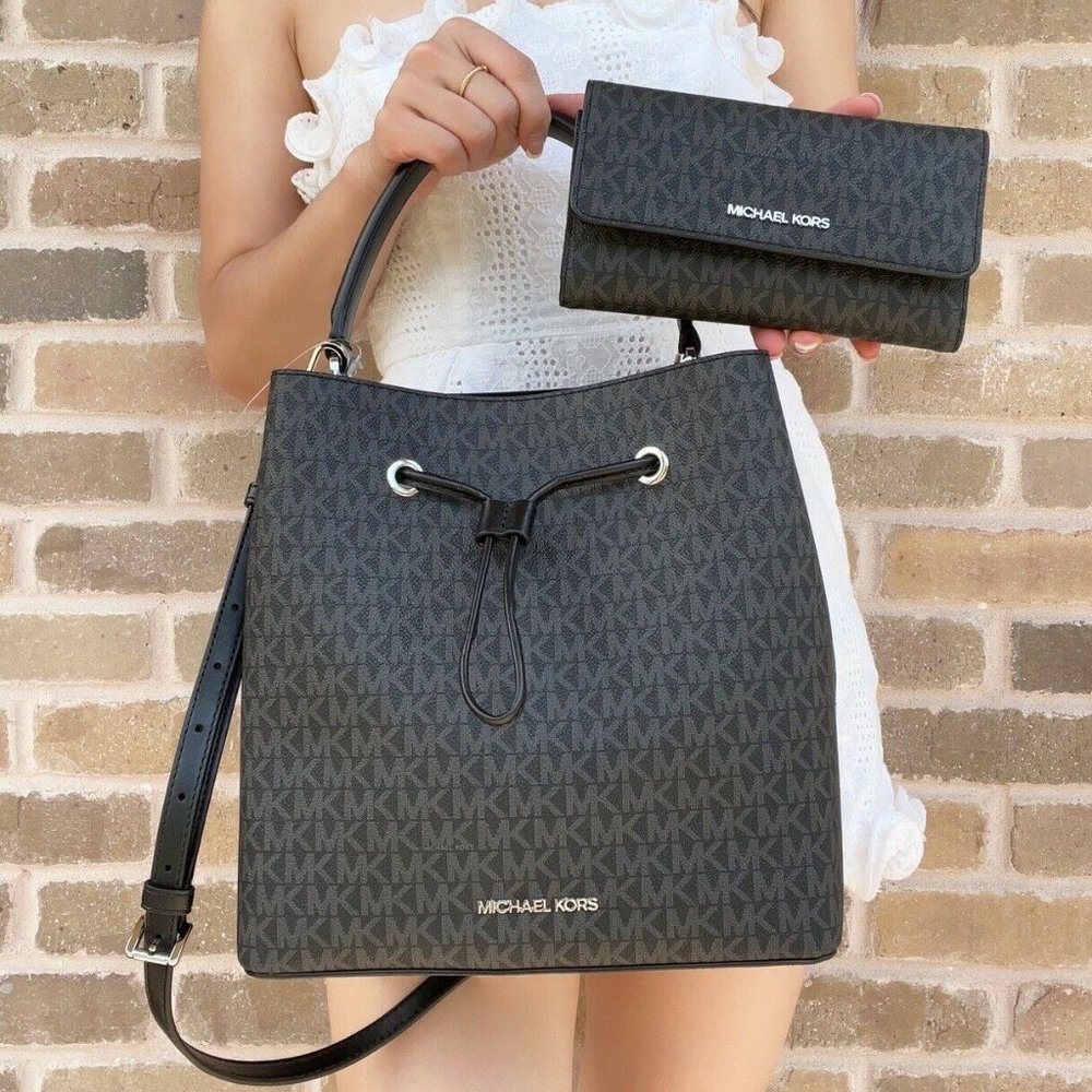 Bundle💕NWT Michael Kors Handbag & Wallet - Picture 3 of 12